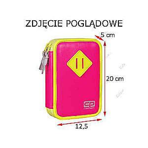 Pencil case 2-compartment with accessories 195x125x50 COOL PACK