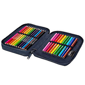 Pencil case COOL PACK Jumper XL Graffiti, 2 compartments, with accessories