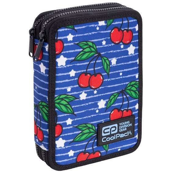 COOL PACK Pencil Case Jumper XL Cherries, 2 Compartments, with Accessories