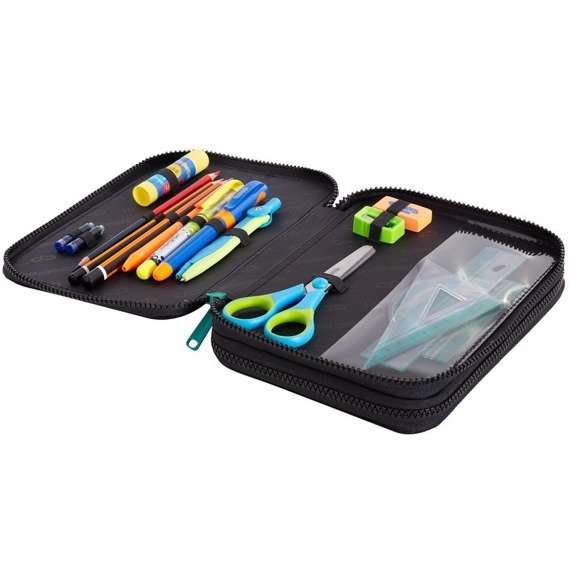 Pencil case COOL PACK Jumper XL Alphabet, 2 compartments, with accessories