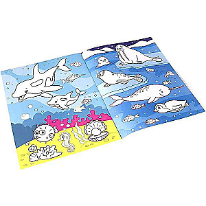 Coloring Book for the Very Young. The First Underwater Adventure