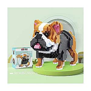 3D BALODY Bulldog Constructor/Mosaic, 1021 pieces