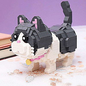 Constructor/Mosaic 3D MOYU Cat, 673 pcs
