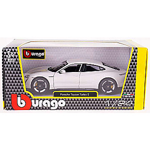 BBURAGO 1:24 Porsche Taycan Turbo S, 18-21098