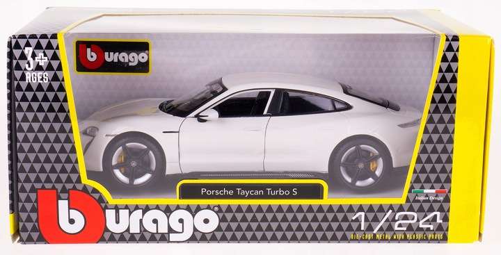 BBURAGO 1:24 Porsche Taycan Turbo S, 18-21098