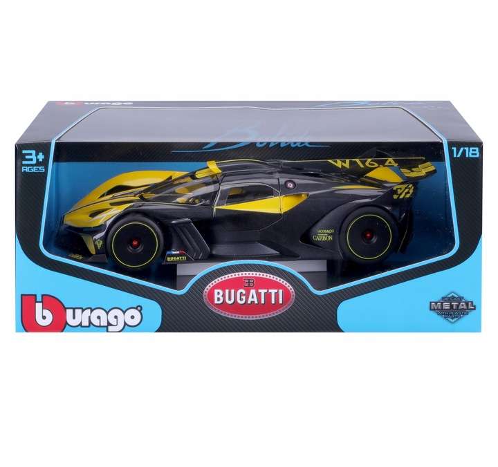 BBURAGO 1:18 Bugatti Bolide Car, 18-11047
