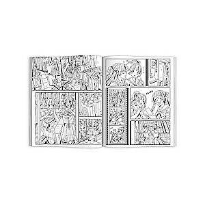 Coloring Book for Children. MANGA. FUNNY COMICS