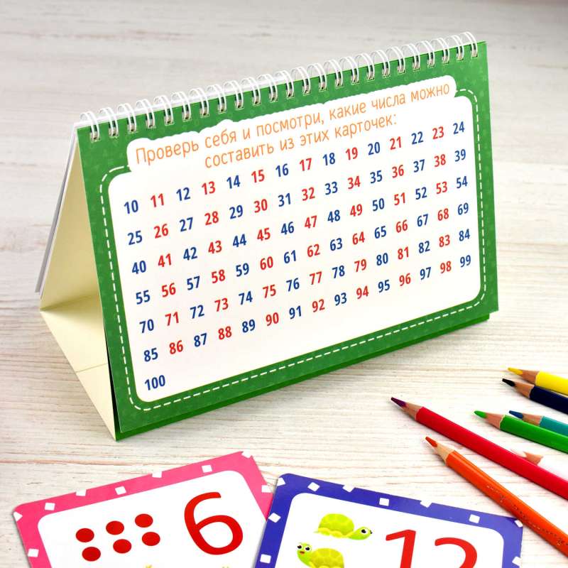 Training Flip Cards, Booklet Format. NUMBERS
