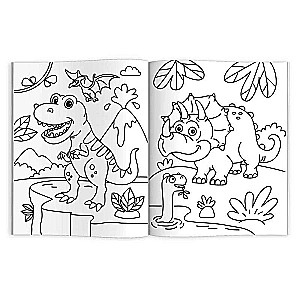 Coloring Book for Children. Favorite Coloring Pages. DINOSAURS
