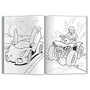 Coloring Book for Kids. Favorite Coloring Pages. TRANSPORT