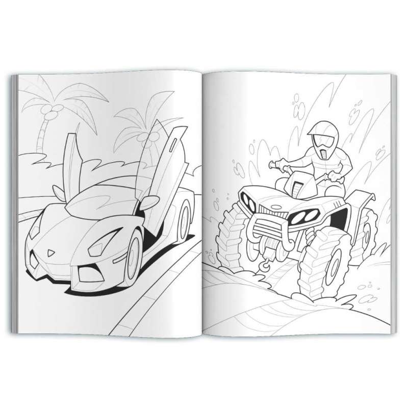 Coloring Book for Kids. Favorite Coloring Pages. TRANSPORT