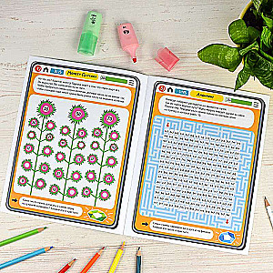 Picture Book for Children. Brain Trainer. COUNTING
