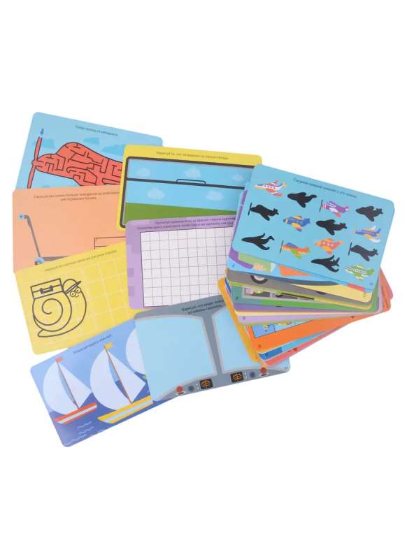100 Entertaining Games for Travel. 50 Reusable Cards + Marker