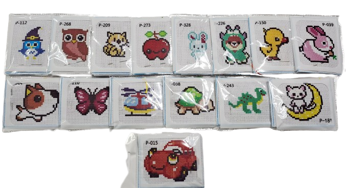 Cross Stitch Kit 8 x 10 cm