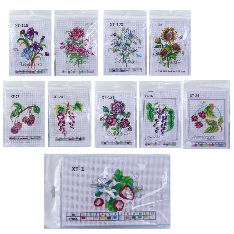 Cross Stitch Kit 14 x 20 cm