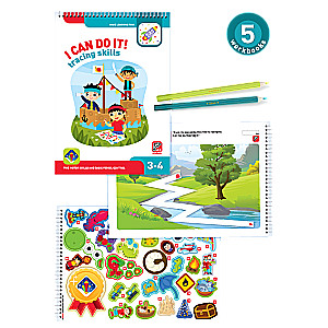 I Can Do It! Activity pack for children aged 3-4 I can do it! Set of 5 notebooks. 3-4 years