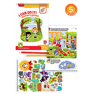 I Can Do It! Activity pack for children aged 3-4 I can do it! Set of 5 notebooks. 3-4 years