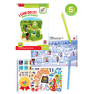 I Can Do It! Activity pack for children aged 3-4 I can do it! Set of 5 notebooks. 3-4 years
