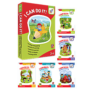 I Can Do It! Activity pack for children aged 3-4 I can do it! Set of 5 notebooks. 3-4 years