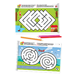 I Can Do It! Book of Mazes. Age 3-4 I Can Navigate Mazes! 3-4 years