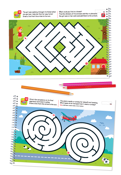 I Can Do It! Book of Mazes. Age 3-4 I Can Navigate Mazes! 3-4 years