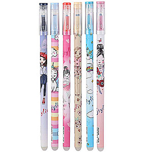 Stylish Gel Pen with Erasable Ink, BLUE