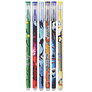 Gel pen with erasable ink SPORT, BLUE