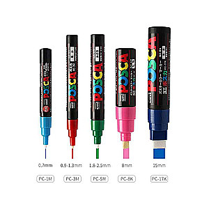 Water-based marker UNI Posca PC-8K orange