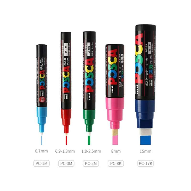 Water-based marker UNI Posca PC-8K orange