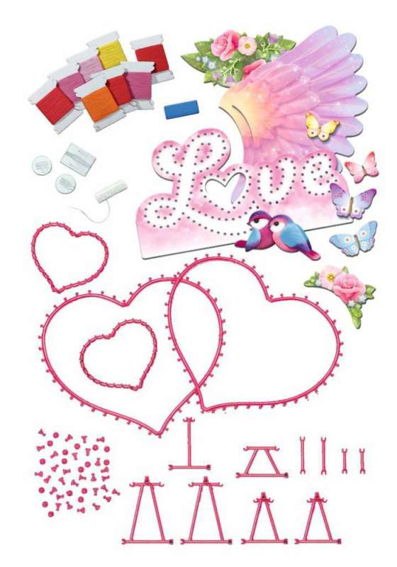 Craft Set - String it Maxi: 3D Heart