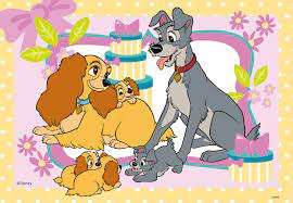 Puzzle 2x24 Disney Favorite Puppies