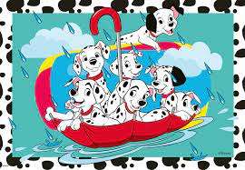 Puzzle 2x24 Disney Favorite Puppies