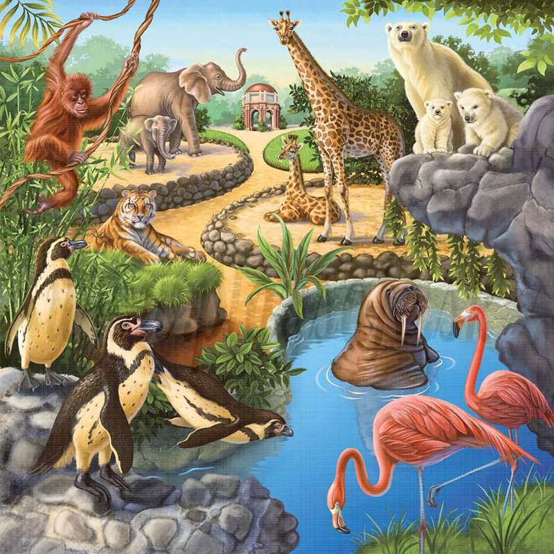 Puzzle 3x49 Animals