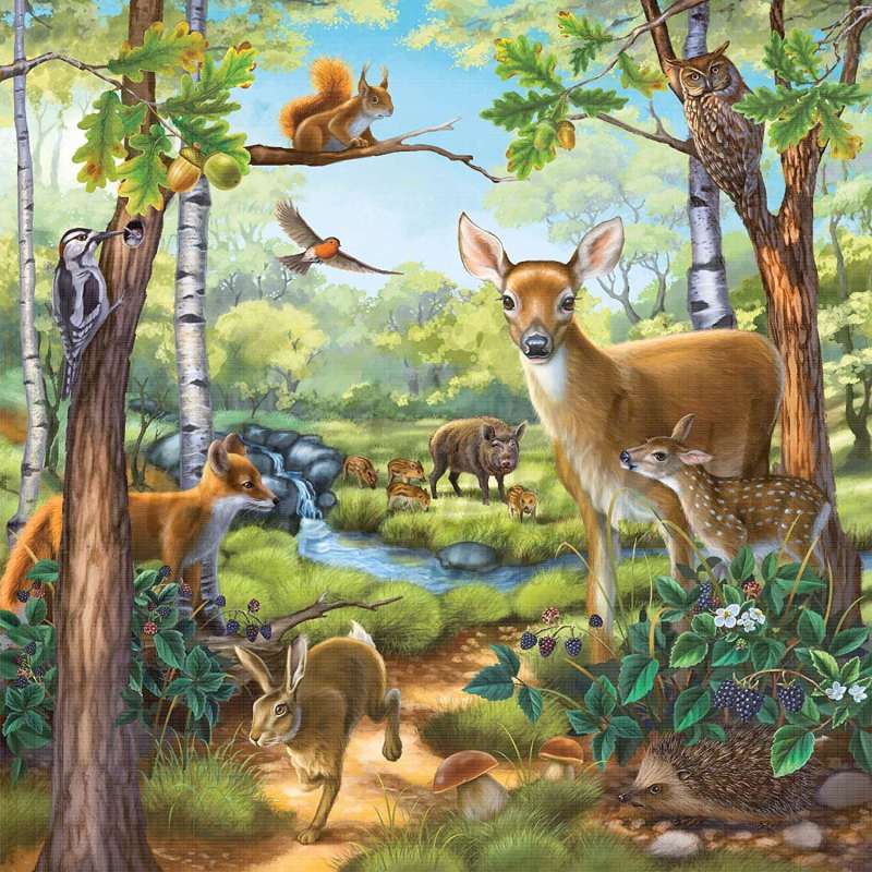 Puzzle 3x49 Animals