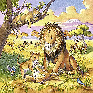 Puzzle 3x49 Wild Animals