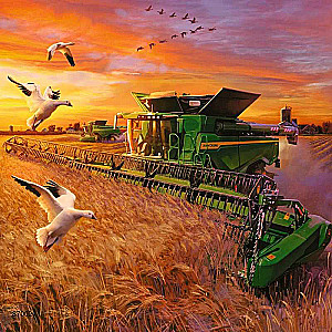 Puzzle 3x49 Seasons of John Deere