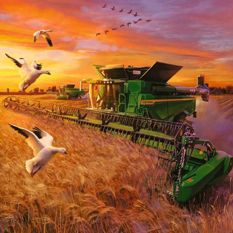Puzzle 3x49 Seasons of John Deere