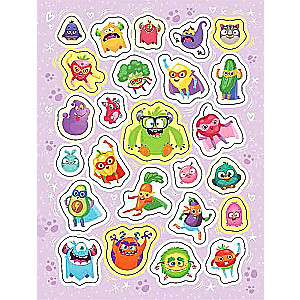 100 stickers. The funniest stickers
