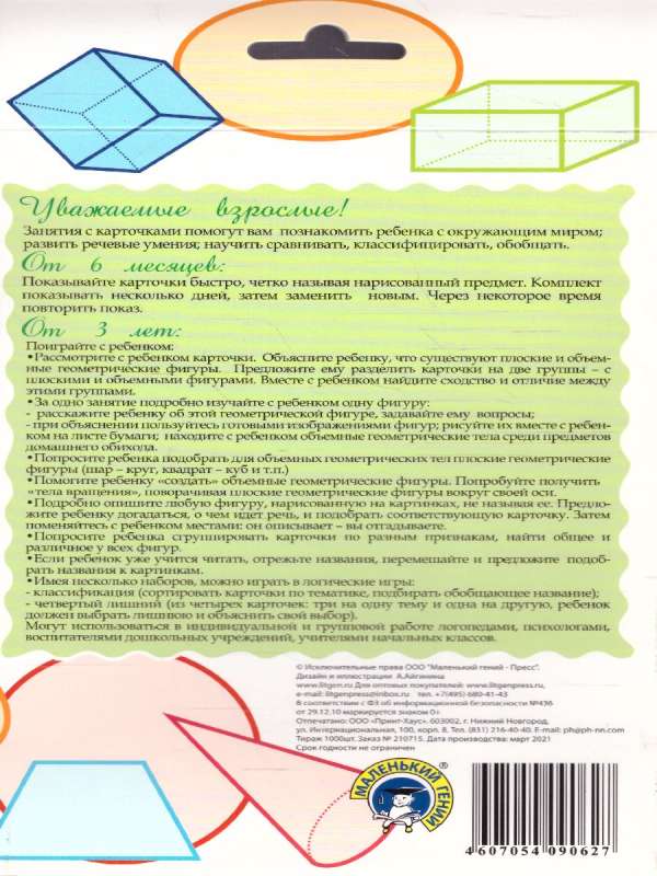 Didactic Cards - Geometric Shapes