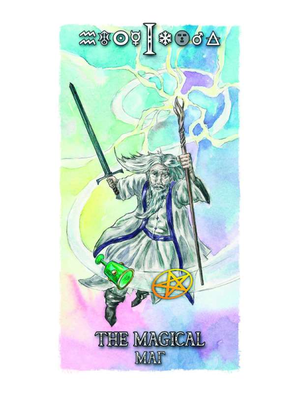 Golden Cards Karina Tarot 78 Cards + 9 Additional Cards