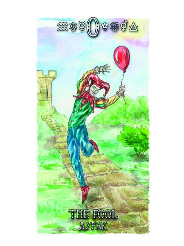 Golden Cards Karina Tarot 78 Cards + 9 Additional Cards
