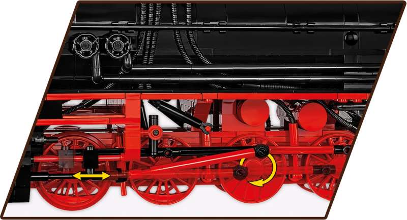 Constructor - COBI DR BR 52 Steam Locomotive, 2505 pieces.