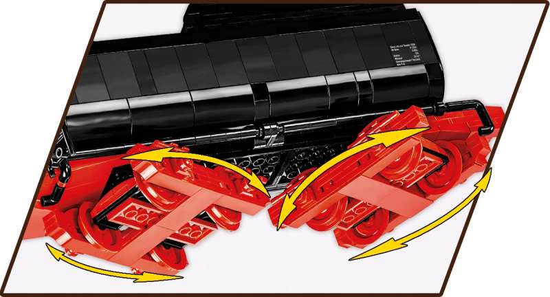 Constructor - COBI DR BR 52 Steam Locomotive, 2505 pieces.