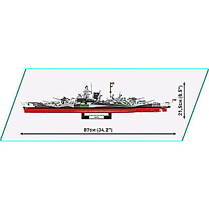 Constructor - COBI Battleship Tirpitz, 2880 pcs