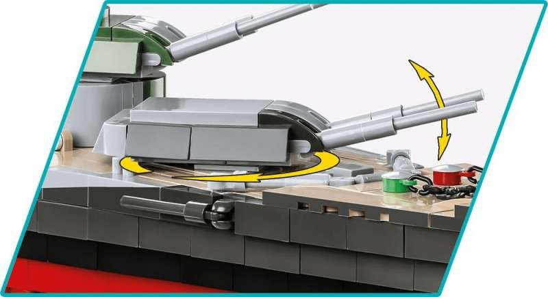 Constructor - COBI Battleship Tirpitz, 2880 pcs