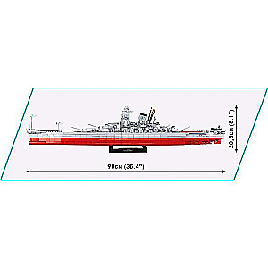 Constructor - COBI Battleship Yamato, 2665 pieces