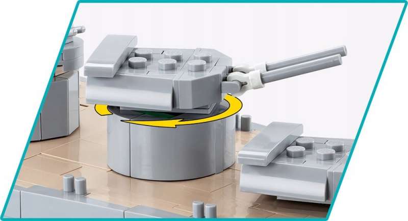 Constructor - COBI HMS HOOD, 2613 pieces