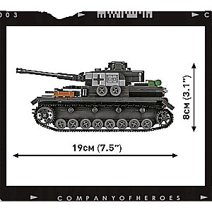 Constructor - COBI Ranzer IV AUSF.G, 610 pieces.