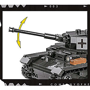 Constructor - COBI Ranzer IV AUSF.G, 610 pieces.