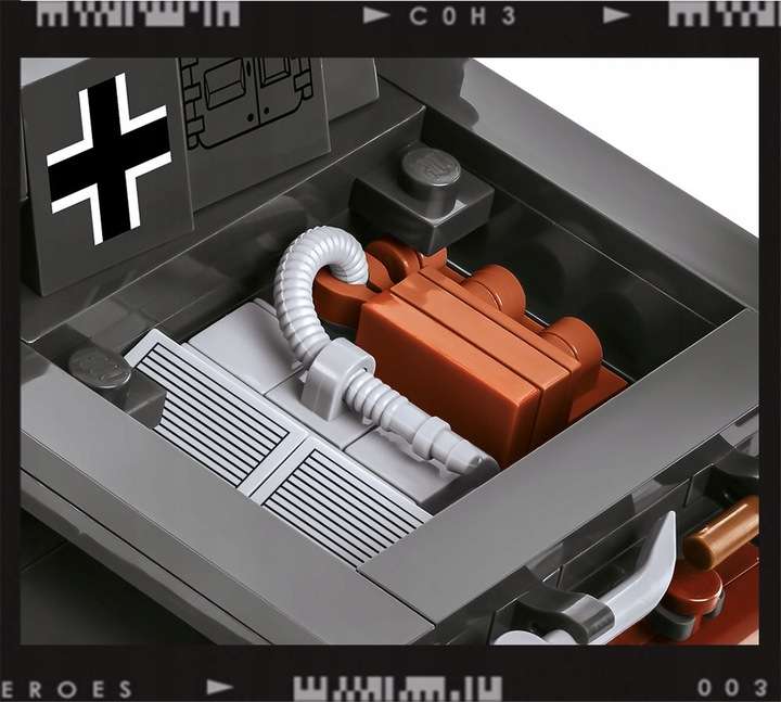 Constructor - COBI Ranzer IV AUSF.G, 610 pieces.